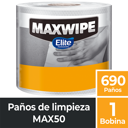 MAX 50 - Paños Maxwipe Multiuso Bobina x690