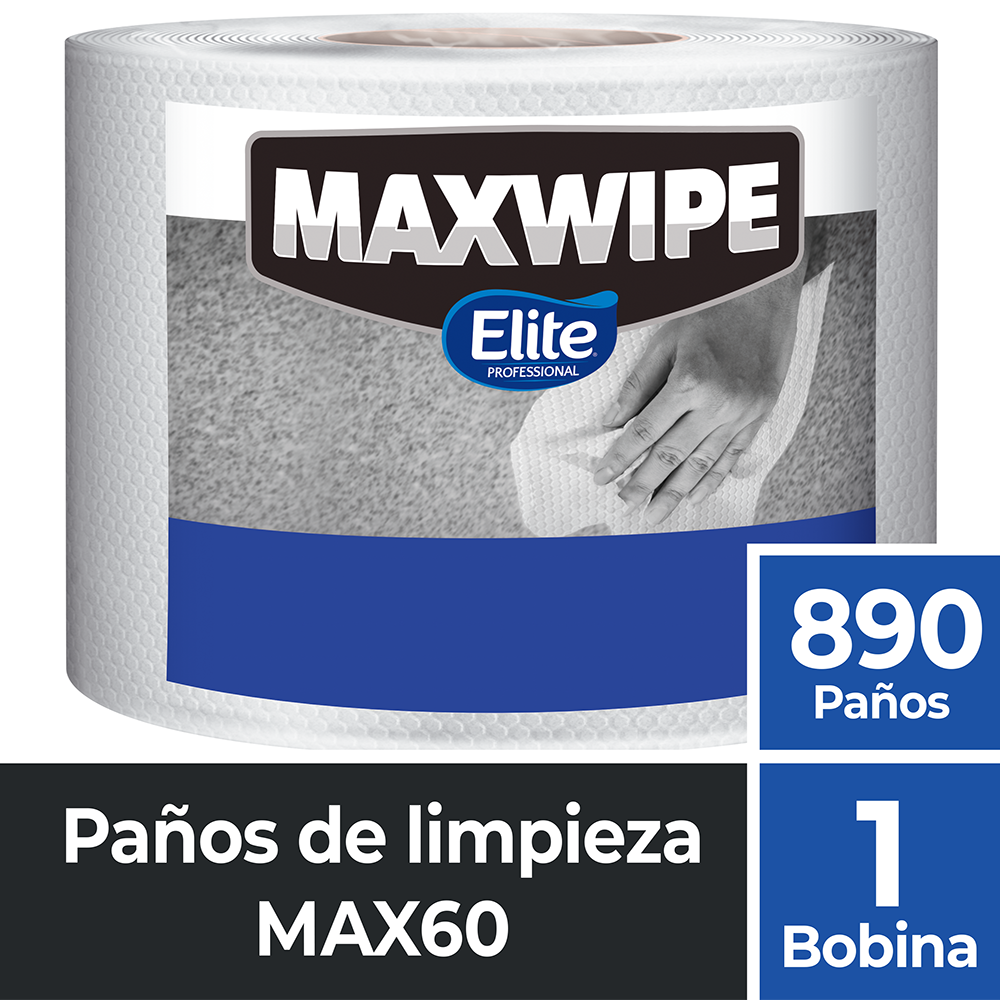 MAX 60 - Paños Maxwipe Multiuso Bobina x890